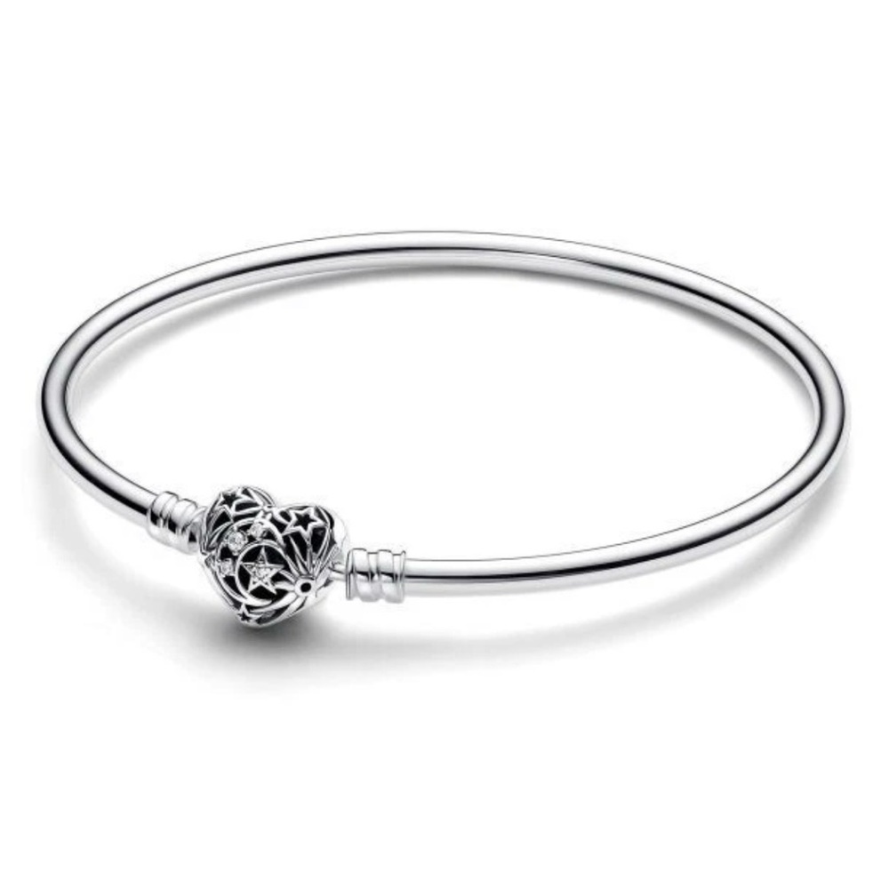 Pandora Celestial Heart Clasp Bracelet 🌙💫✨